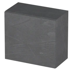 Pensile cubo sospeso 55x50h cm 1 anta reversibile antracite Sunset