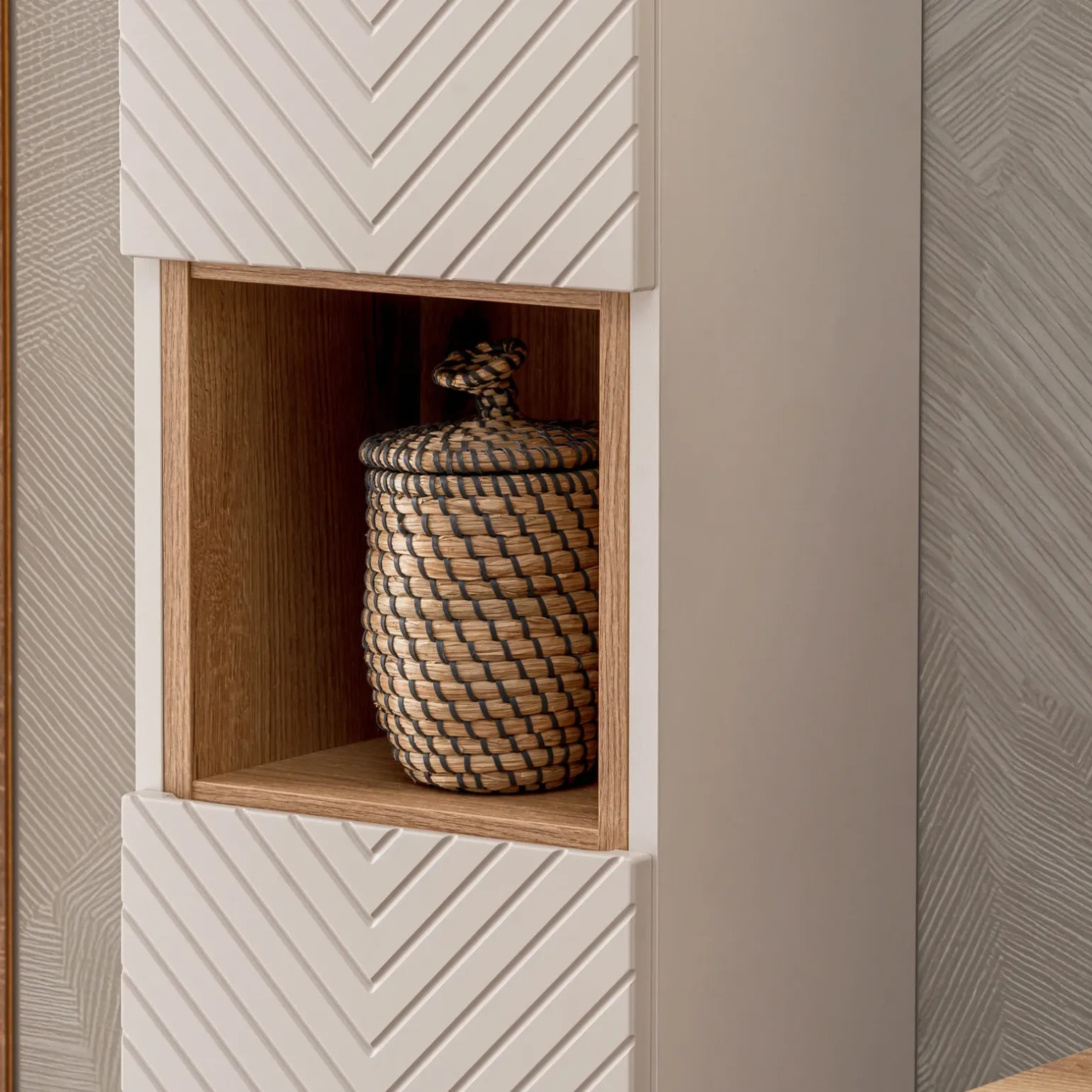 Pensile cubo 27x28h cm rovere Corallo