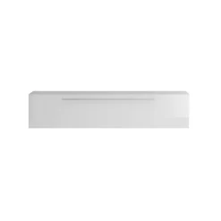 Pensile orizzontale 138x33h cm 1 anta a ribalta  bianco lucido Infinity