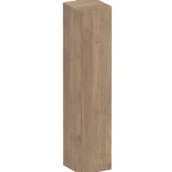 Pensile verticale 29x138h cm 1 anta reversibile moderno rovere scuro Sunset