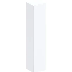 Pensile verticale 29x138h cm 1 anta reversibile moderno bianco lucido Sunset
