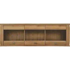 Pensile 156x50h cm 3 ante soggiorno rovere scuro Lucca
