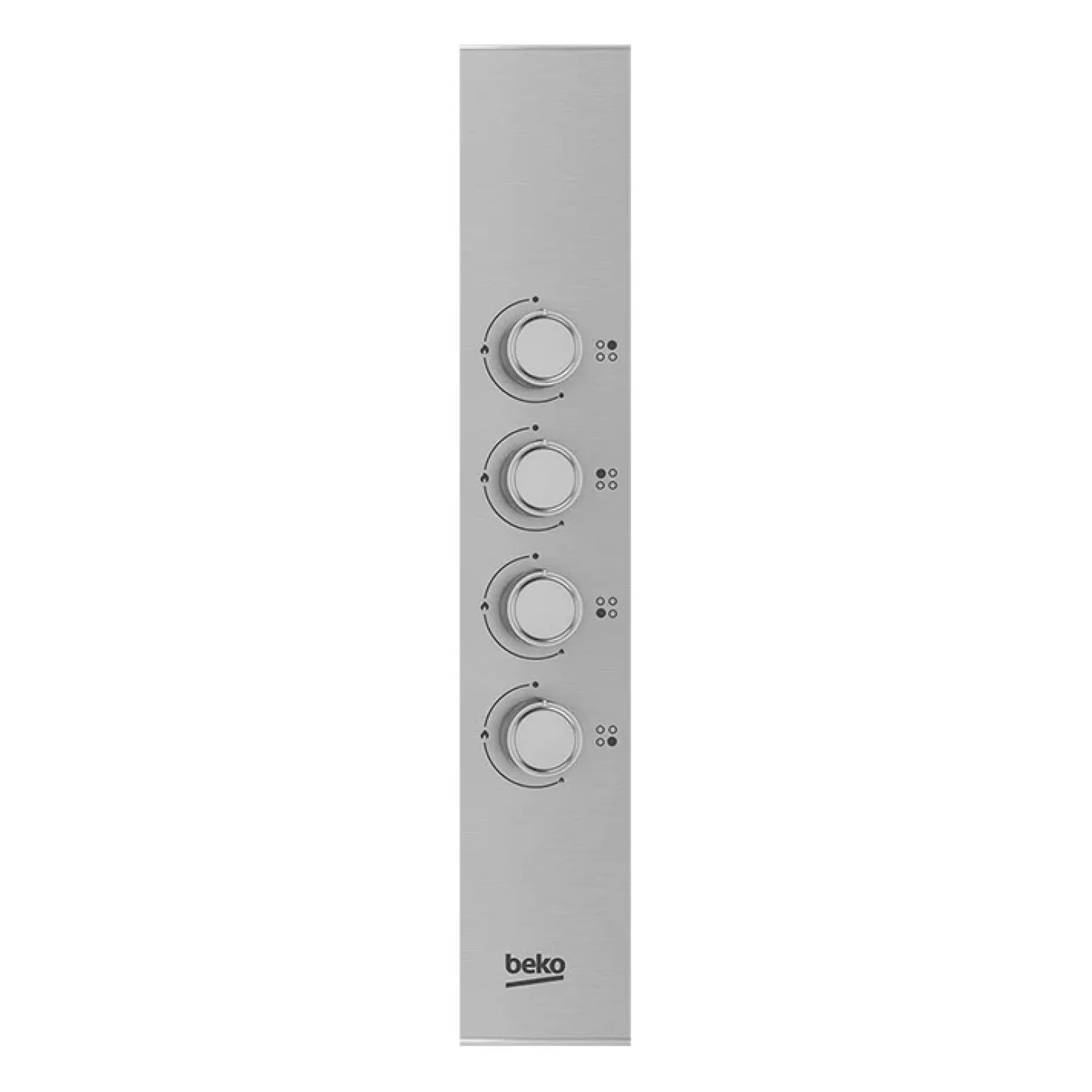 Piano cottura 4 fuochi ad incasso 60cm acciaio inox Beko