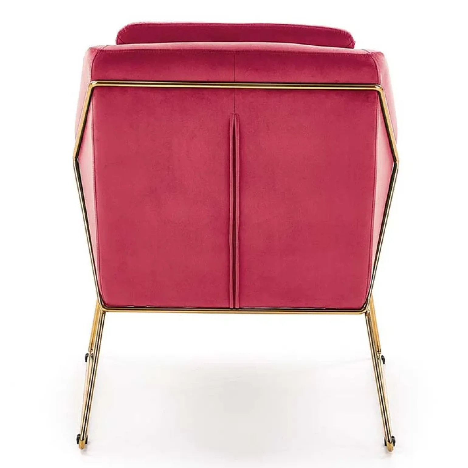 Poltrona imbottita design bordeaux Erminia3