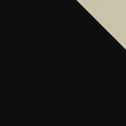 Poltrona sospesa 2 posti da giardino 120x200h cm nero con cuscini beige Ibisco