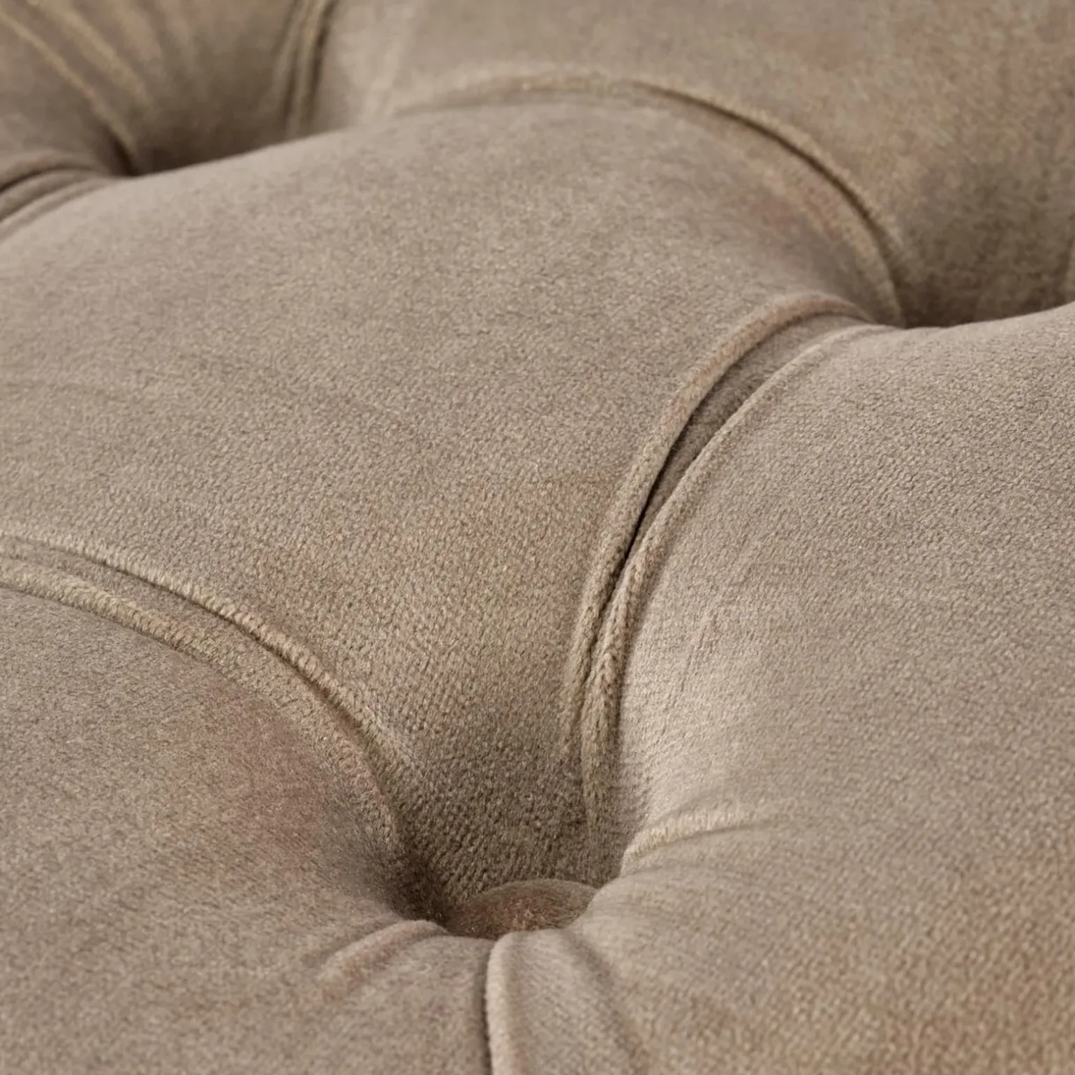Pouf contenitore moderno beige Maximilien