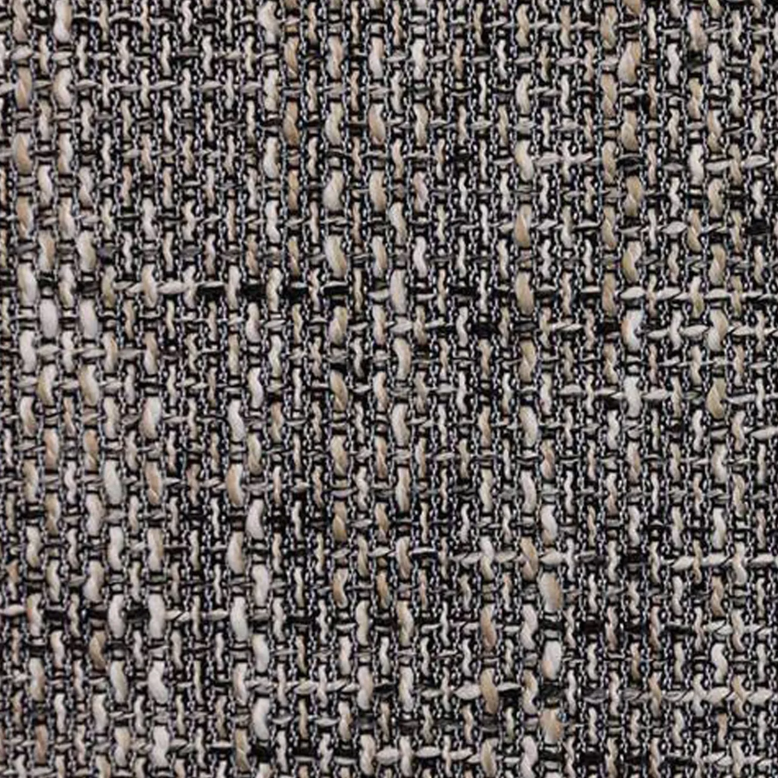 Pouf imbottito in tessuto 65x56cm grigio chiaro Titus