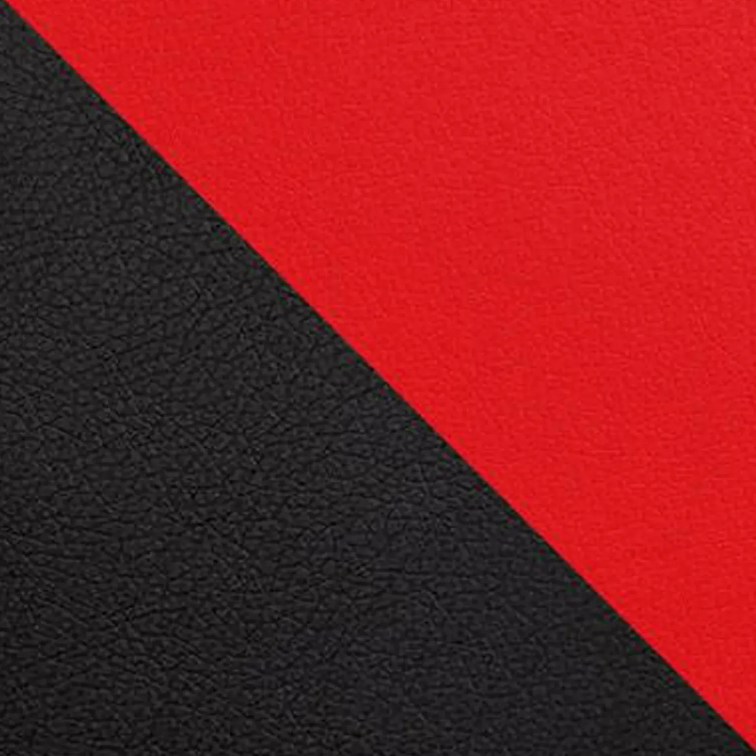 Pouf poltrona sacco palla da calcio ecopelle nero rosso Lionel