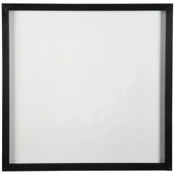 Quadro da parete design con stampa Buddha 50x50cm bianco nero Roia