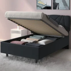 Rete 120x195cm una piazza e mezza con meccanismo contenitore FlexFrame