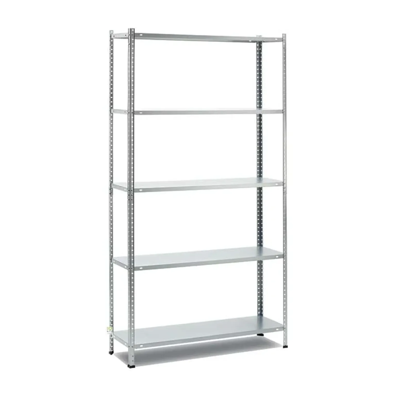 Scaffale in metallo 5 ripiani 75x147cm grigio Kumi