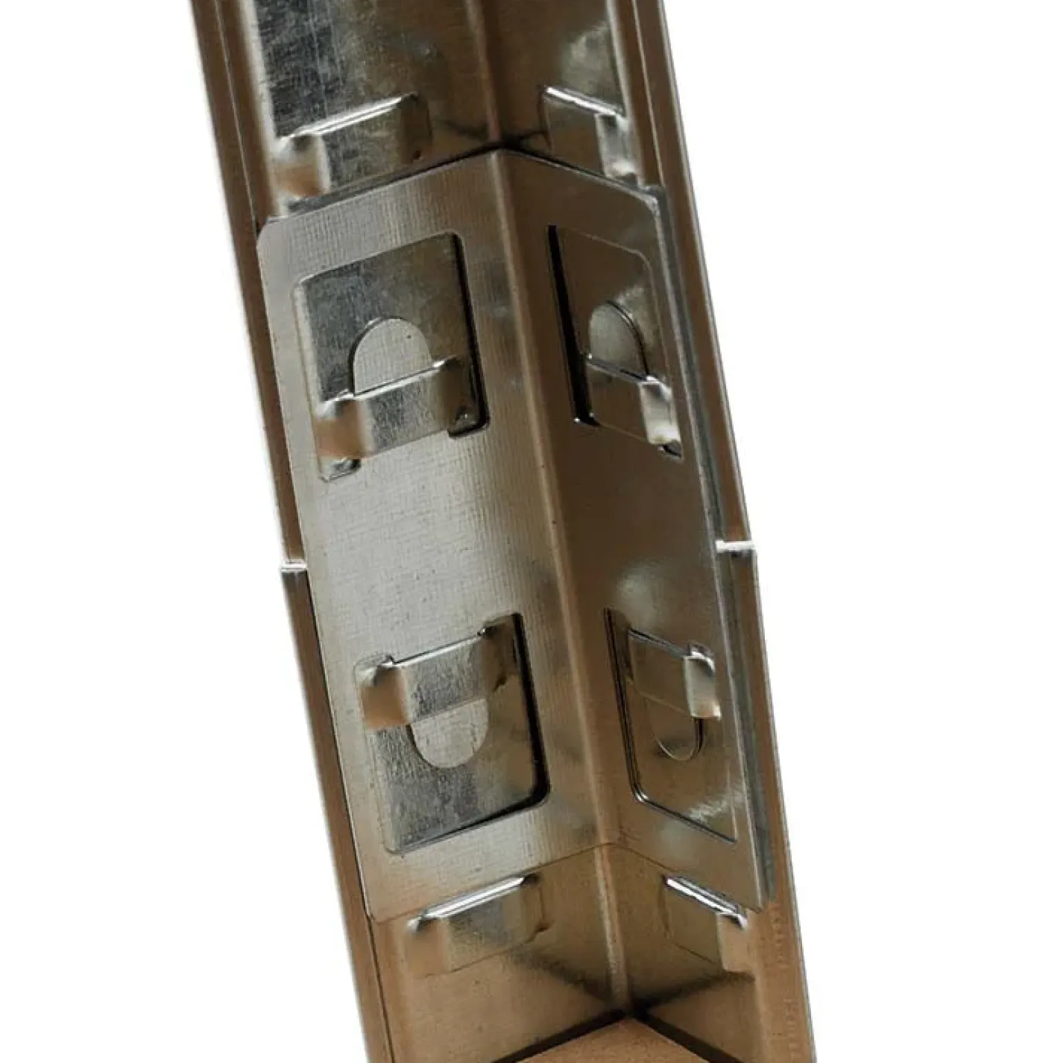 Scaffale in metallo 4 ripiani 80x160cm grigio legno Simba