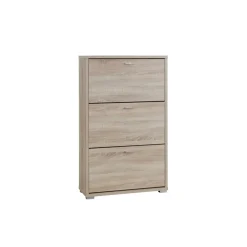 Scarpiera ingresso 69x112h cm 3 ante rovere Lola