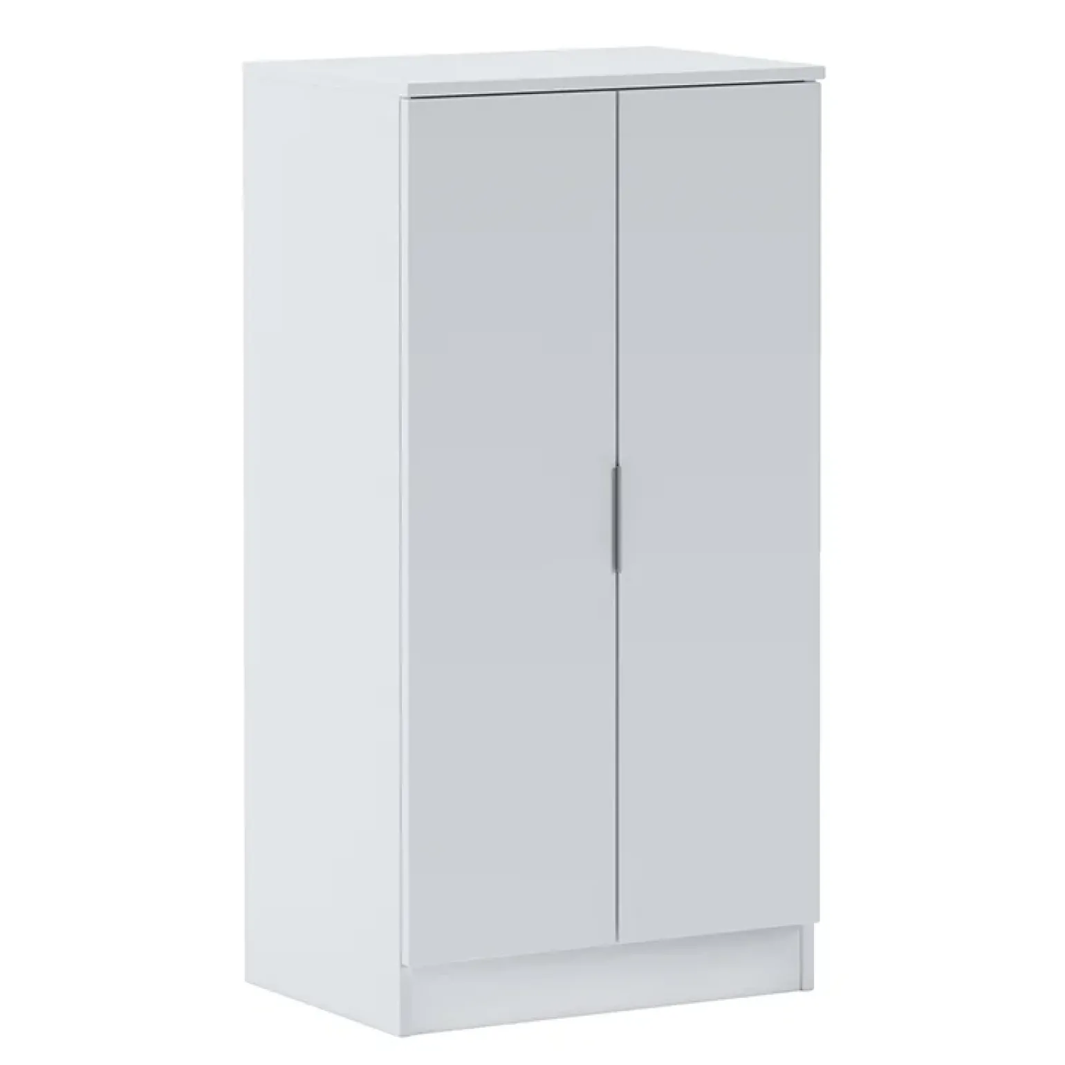Scarpiera ingresso 55x108h cm 2 ante bianco frassinato Joby