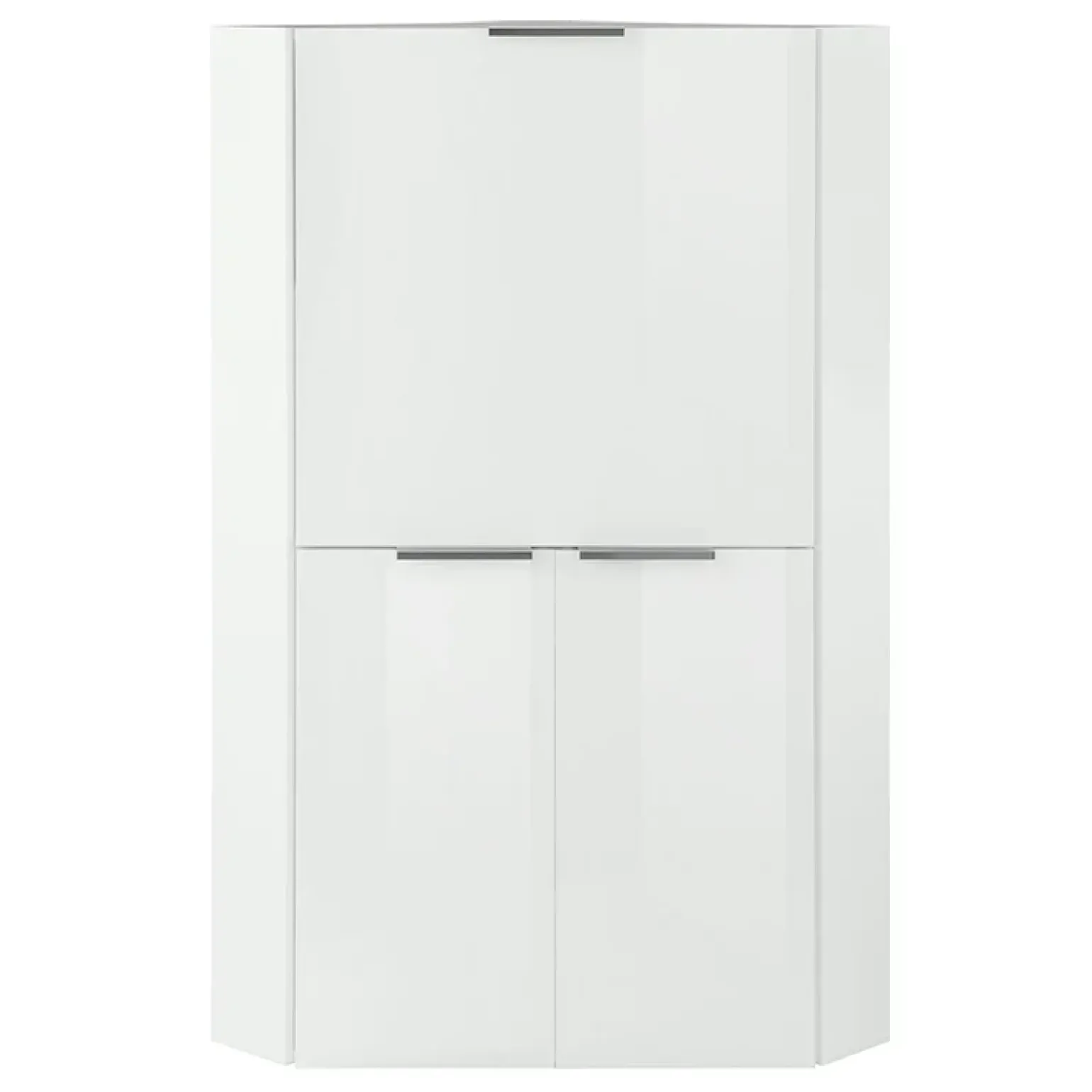 Scrivania a scomparsa 70x67cm angolare bianco lucido Pinko