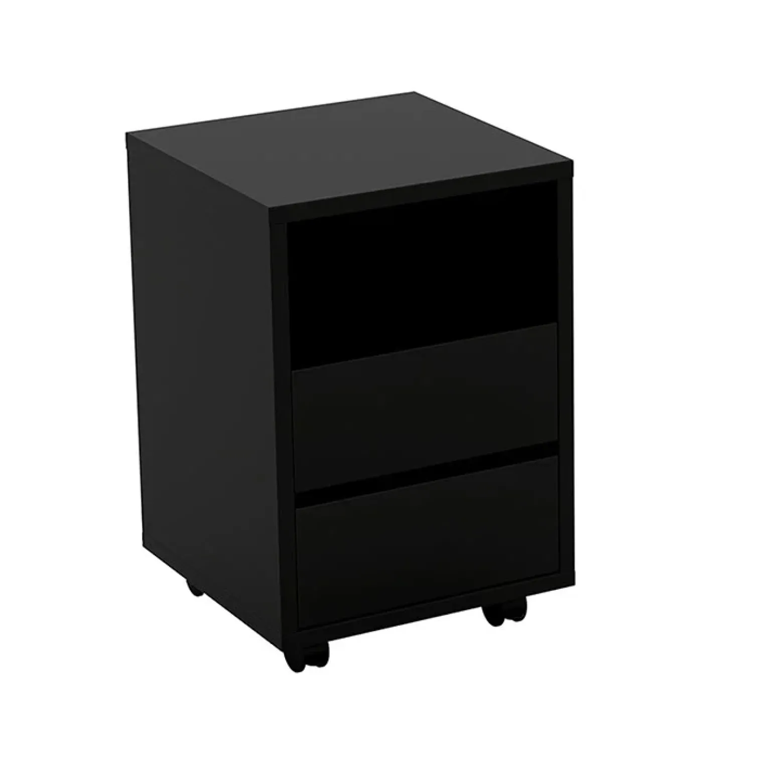 Scrivania ufficio moderna 130x50cm cassettiera rovere Callum