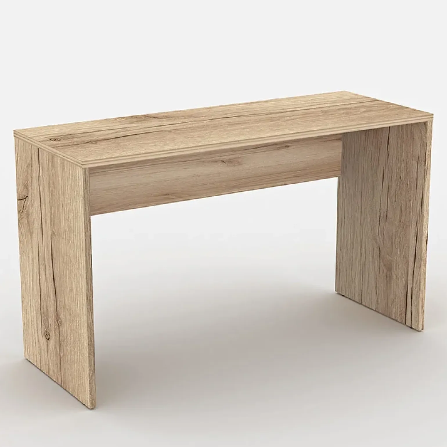 Scrivania ufficio moderna 130x50cm rovere Callum