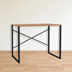 Scrivania ufficio salvaspazio 90x60cm noce nero Cassino