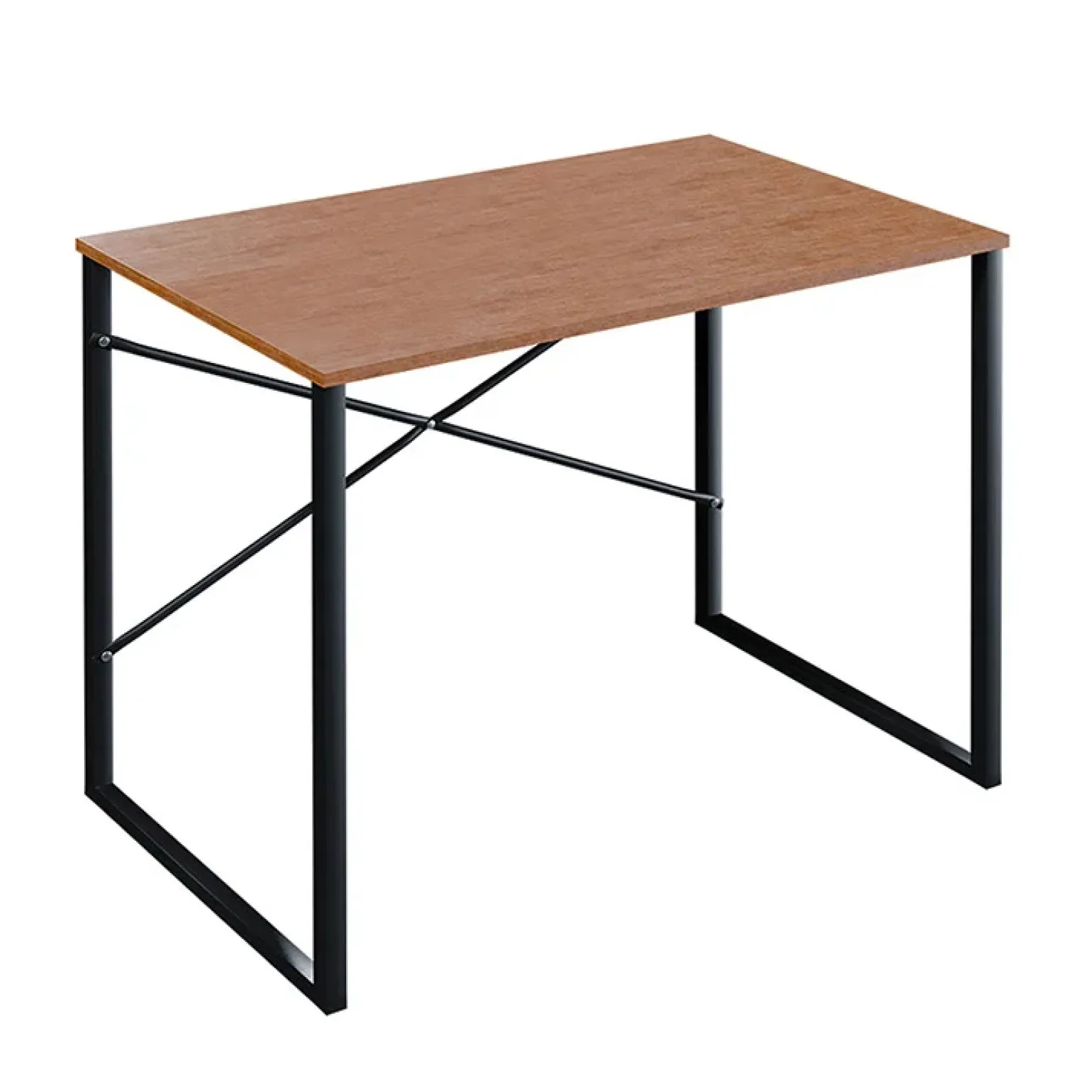 Scrivania ufficio salvaspazio 90x60cm noce nero Cassino