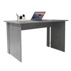 Scrivania 150x75cm ufficio moderna cemento Woody