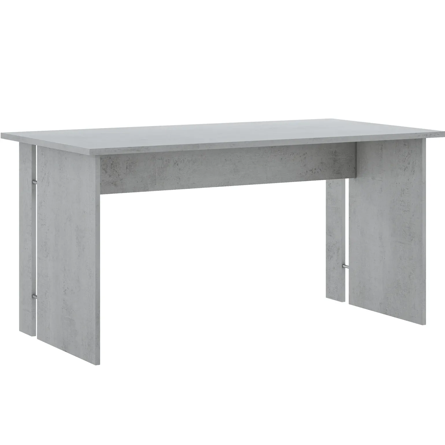 Scrivania 150x75cm ufficio moderna cemento Woody