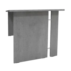 Scrivania 150x75cm ufficio moderna cemento Woody