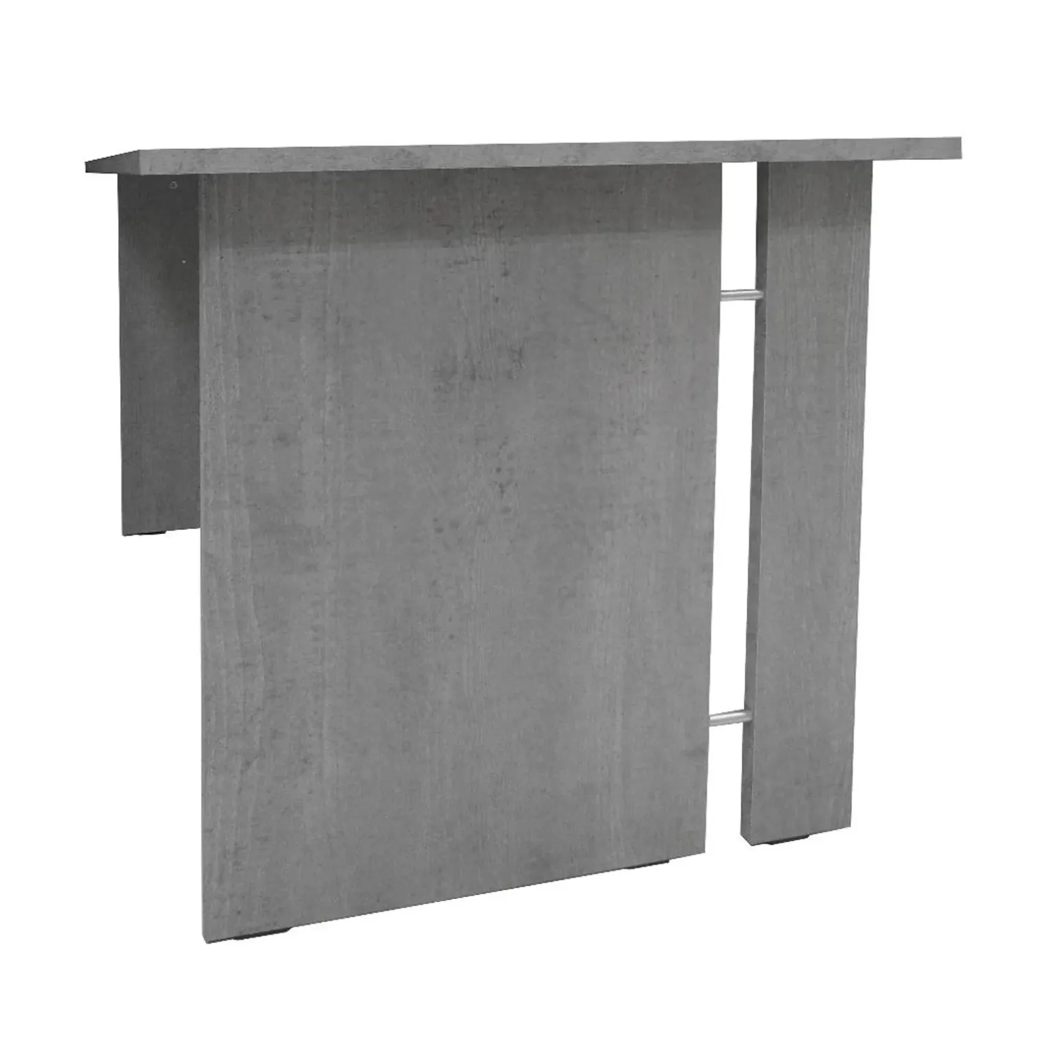 Scrivania 150x75cm ufficio moderna cemento Woody