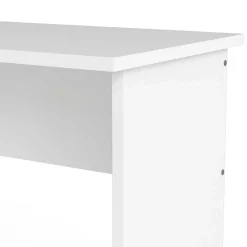 Scrivania 120x48cm ufficio salvaspazio moderna bianco opaco Office