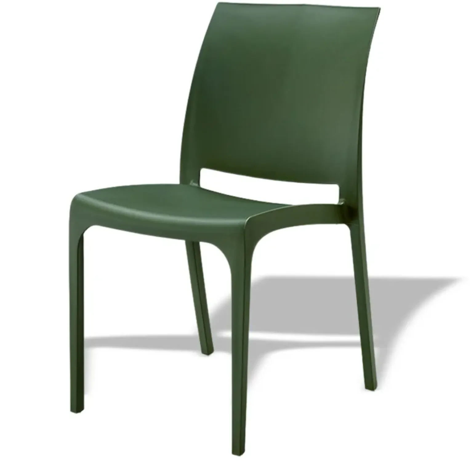 Sedia da giardino impilabile polipropilene verde Tape Gihome®