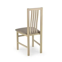 Sedia da pranzo imbottita stile shabby rovere sonoma Haiti