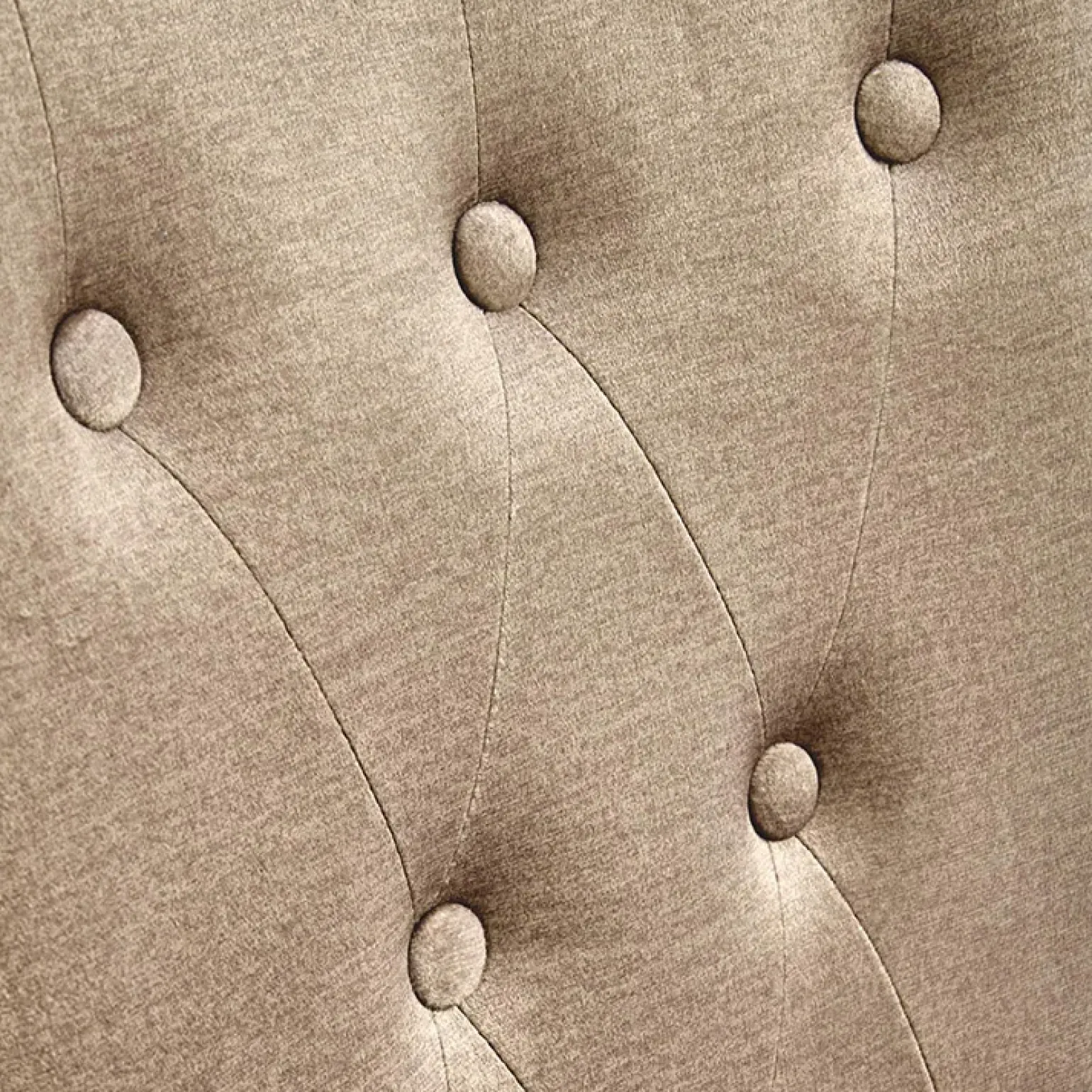 Sedia da pranzo in velluto rovere chiaro beige Vaduz