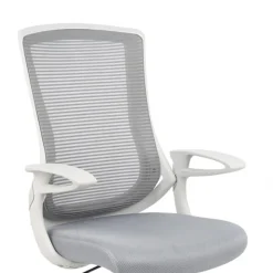 Sedia da ufficio design in tessuto grigio bianca Diesel
