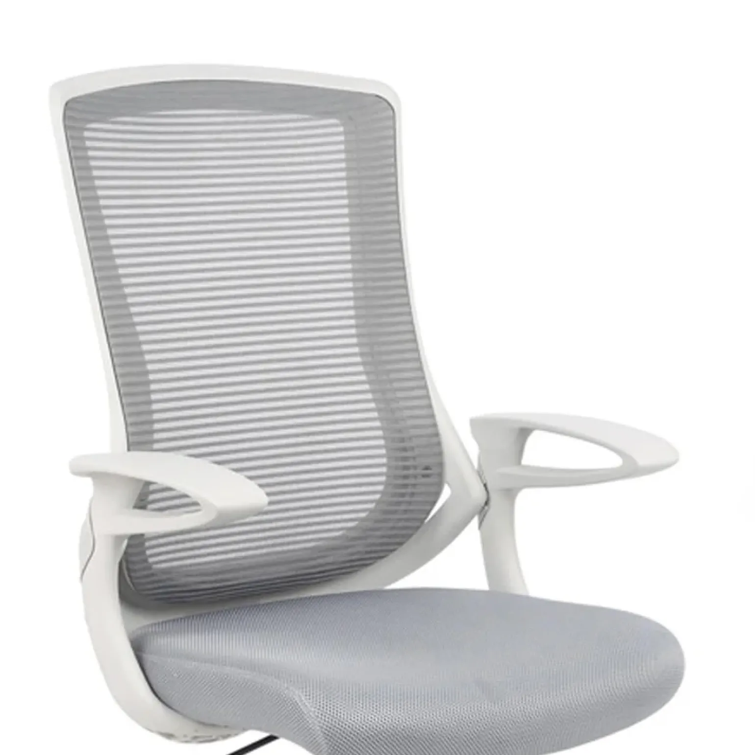 Sedia da ufficio design in tessuto grigio bianca Diesel