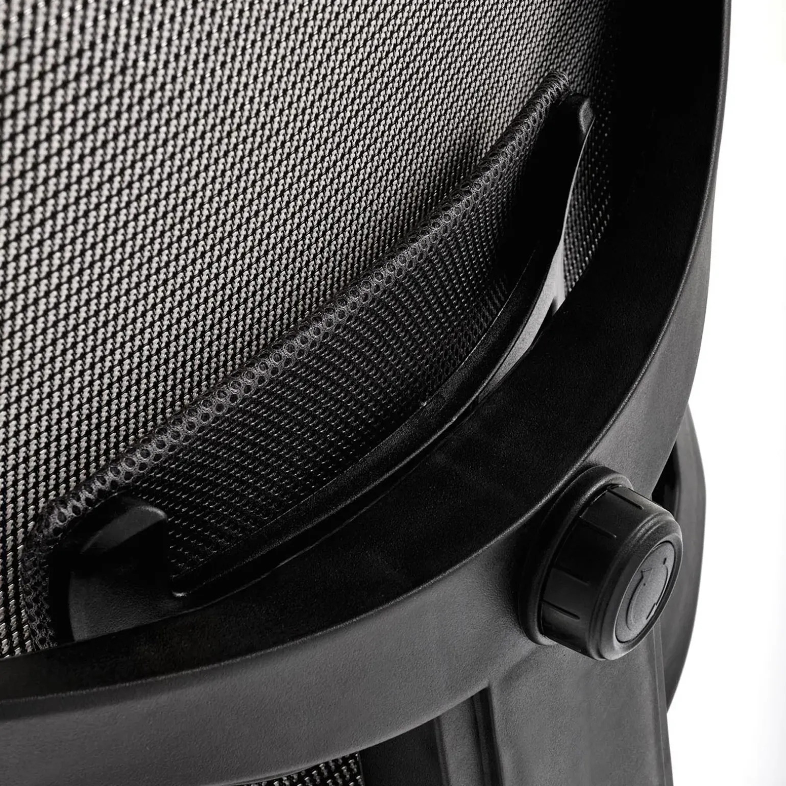 Sedia da ufficio ergonomica con ruote e braccioli regolabili tessuto grigio nero Speed