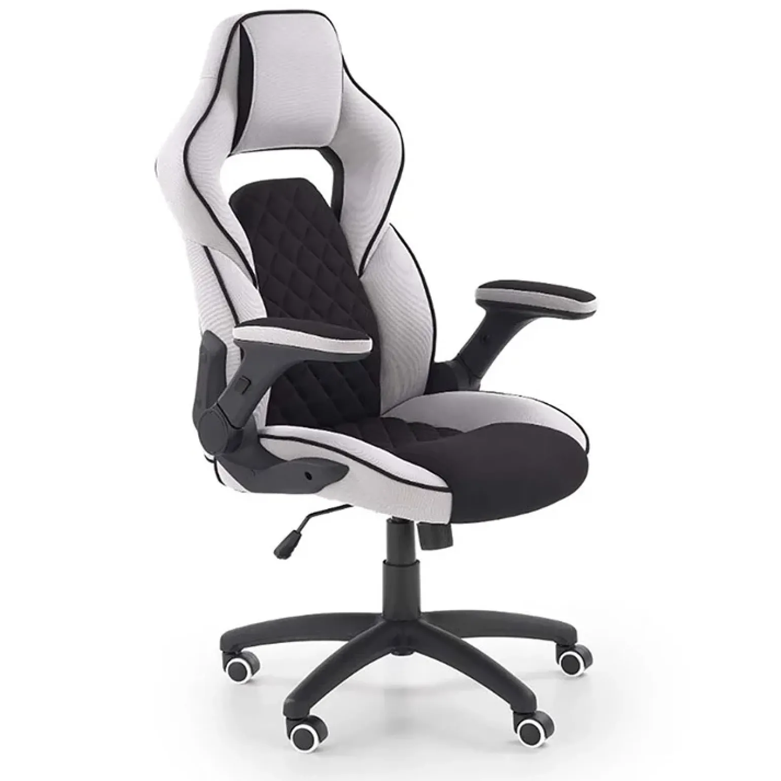 Sedia nero grigio gaming da ufficio Dodge Gihome®