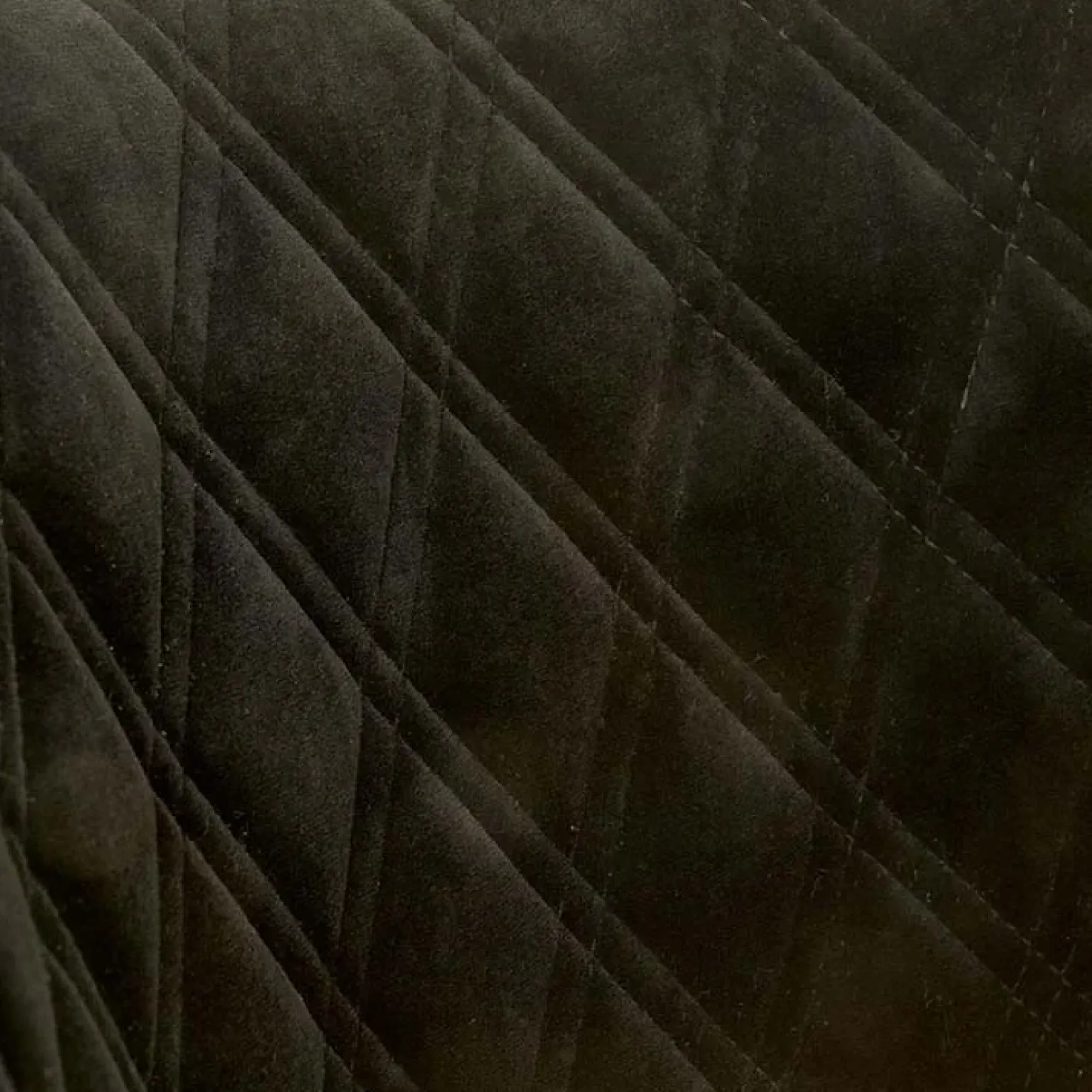 Sedia nero noce da salotto in tessuto Britta
