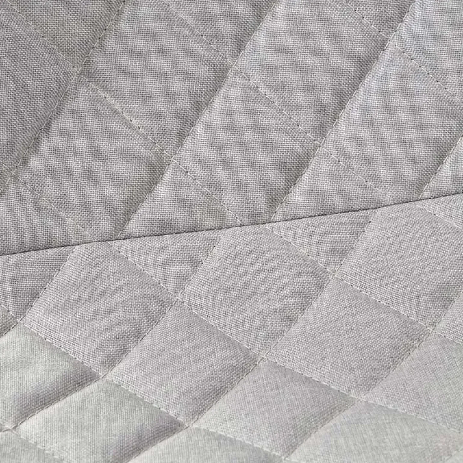 Sedia per scrivania ragazzi con ruote in tessuto ecopelle grigio bianco Bilbao