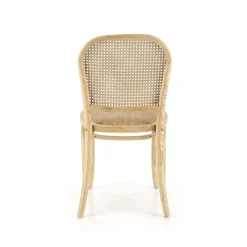 Set 2 sedie da pranzo in rattan naturale Ivory