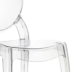 Set 6 sedie policarbonato trasparente impilabili Elisabeth Gihome®