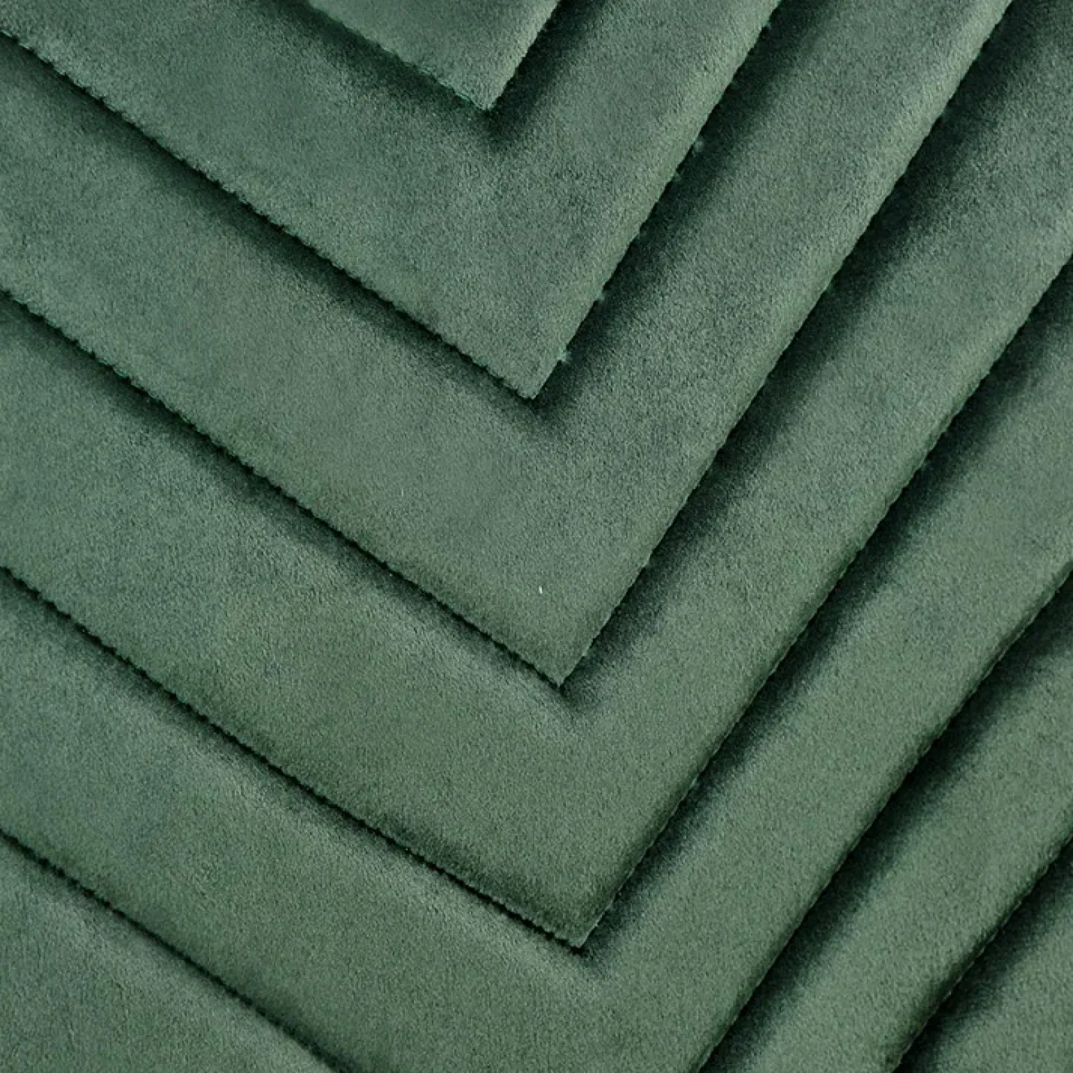 Set 4 sedie soggiorno moderne in velluto verde scuro nero Icaro