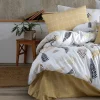 Set copripiumino singolo e federa 140x200cm beige Ingrid