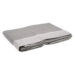 Set lenzuola letto singolo in cotone grigio Freedom