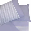 Set lenzuola matrimoniali con 4 federe in cotone lilla Strudel