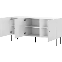Set mobili soggiorno completo bianco opaco Stark 2