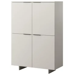 Set mobili soggiorno completo grigio Stone