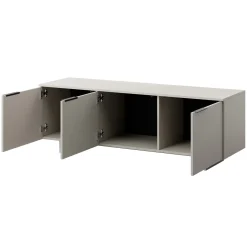 Set mobili soggiorno completo grigio Stone
