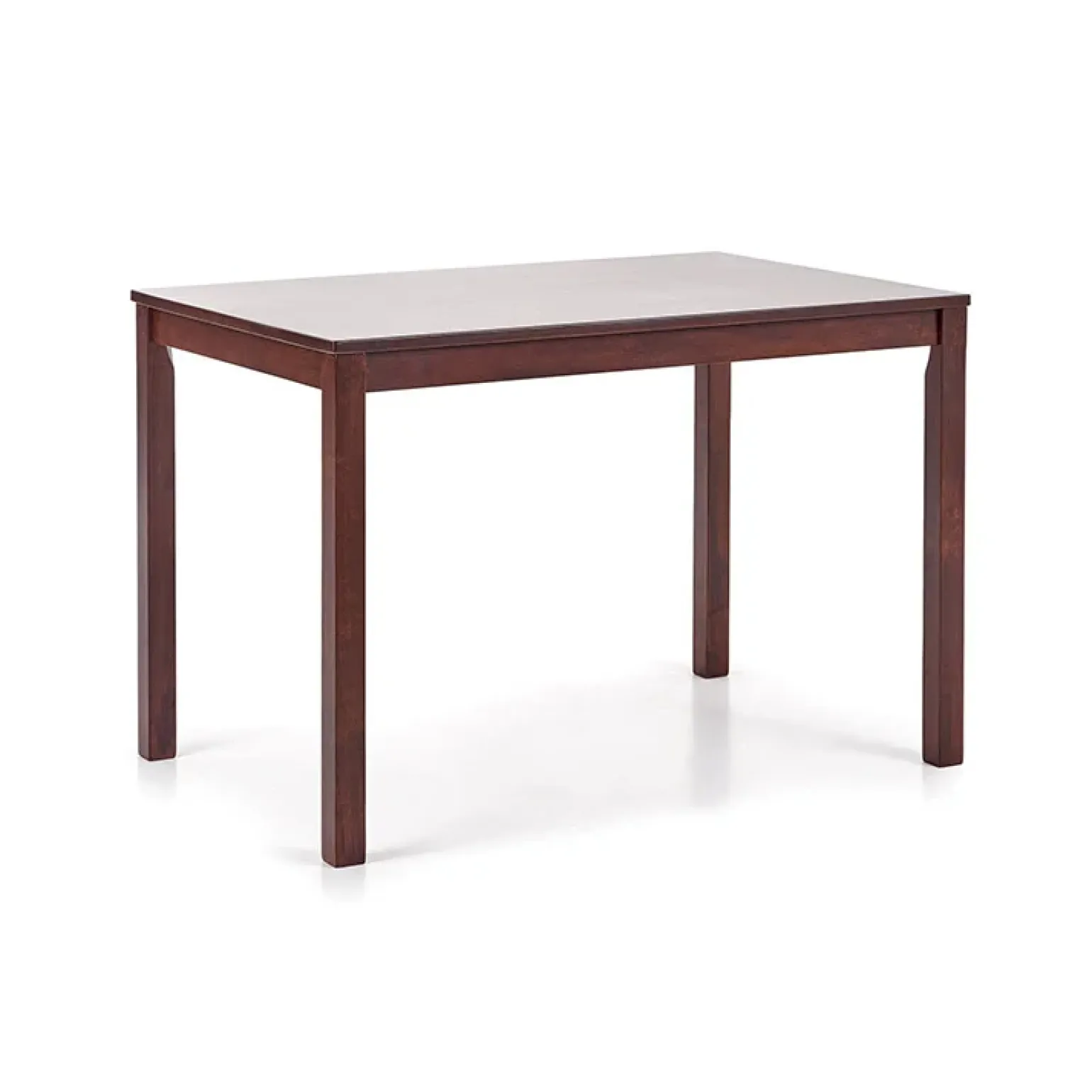 Set tavolo moderno 110x72cm + 4 sedie rovere scuro Lunelle