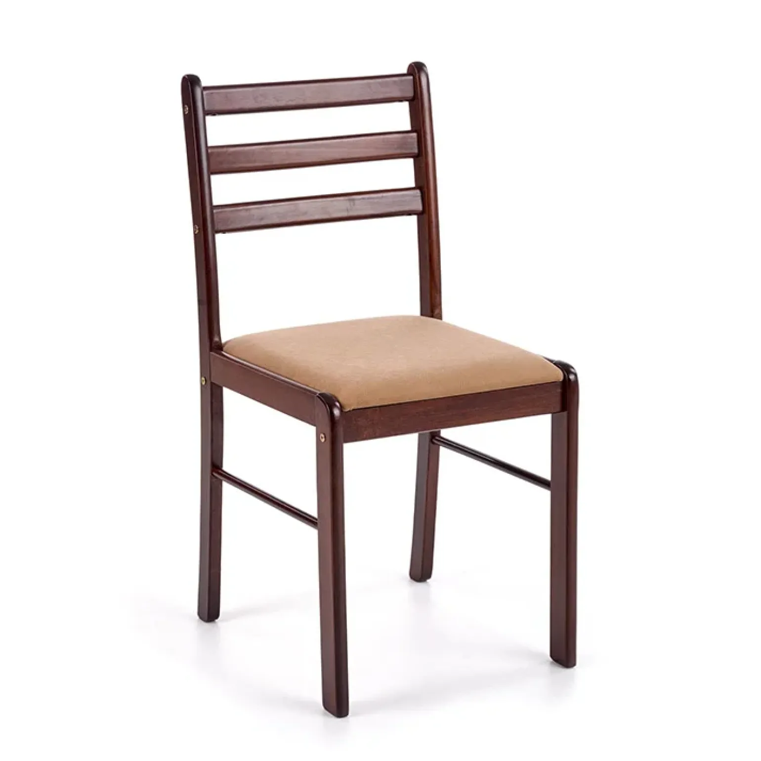 Set tavolo moderno 110x72cm + 4 sedie rovere scuro Lunelle