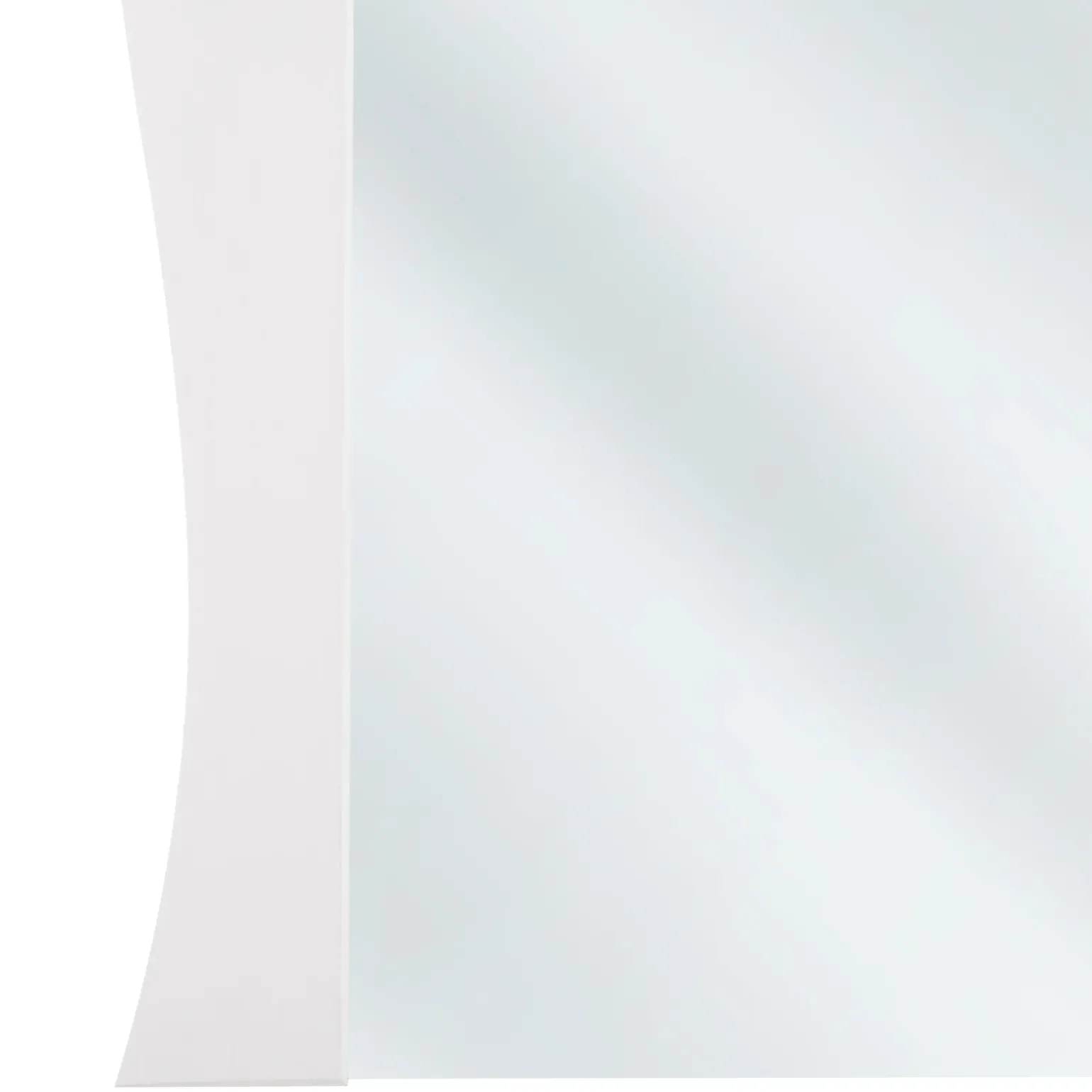 Specchio da parete 60x80cm bianco Brigit