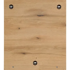 Specchio da parete 50x57cm con mensola rovere Bully